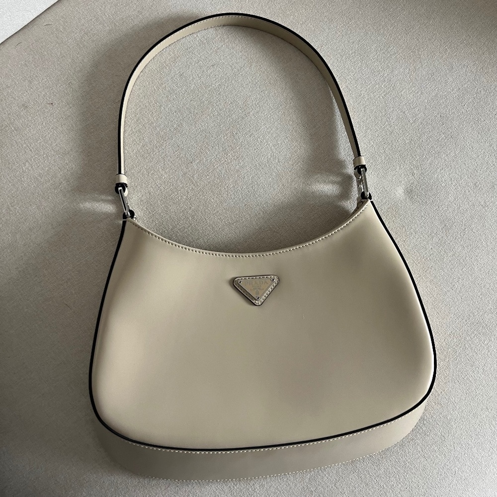 Prada Cleo Leather Shoulder Bag